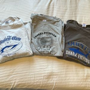 3 tv/movie shirts 4XL